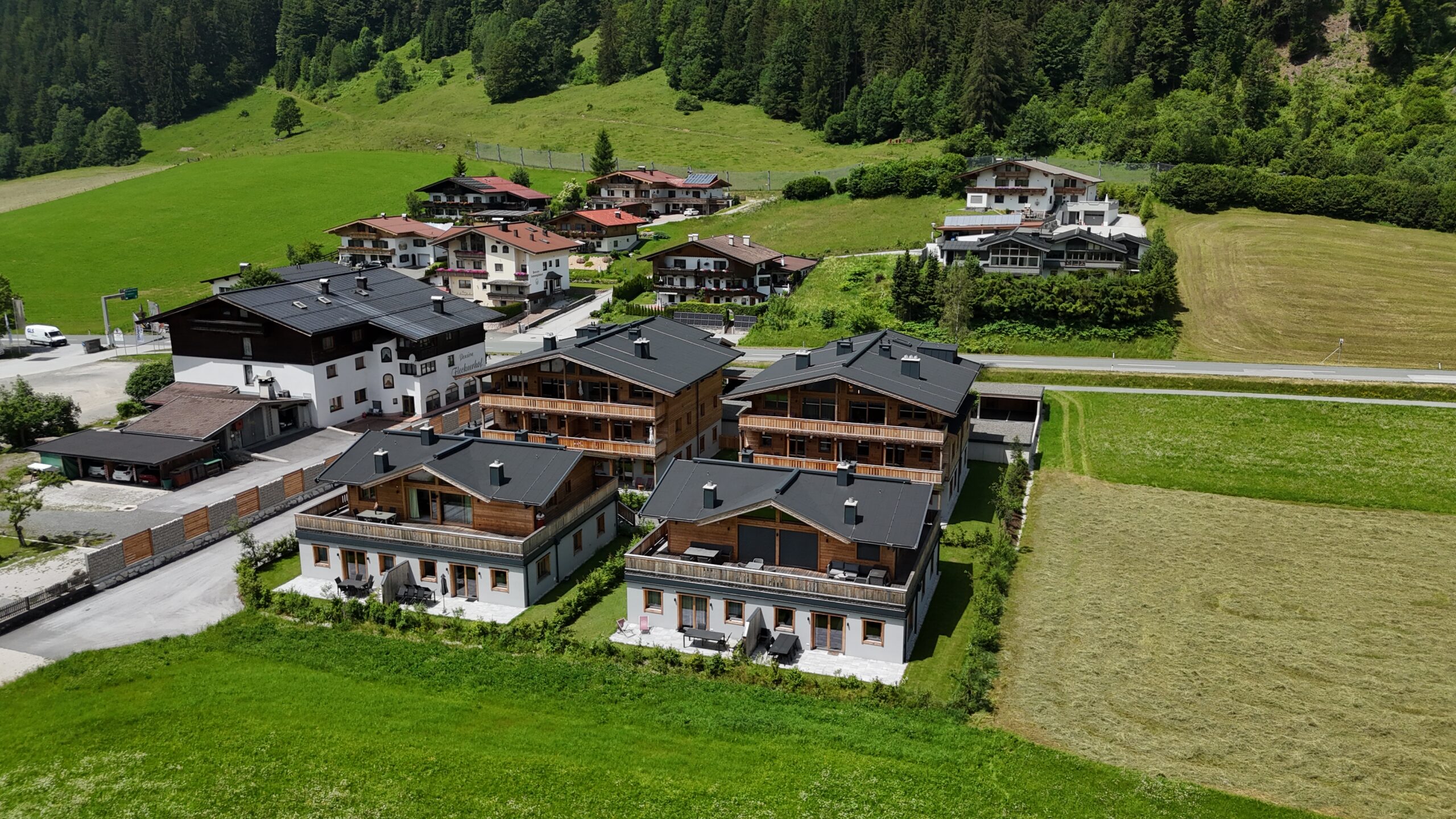 Außenansicht Umgebung Ferienwohnung in Buchensteinwand von Alpina Holiday