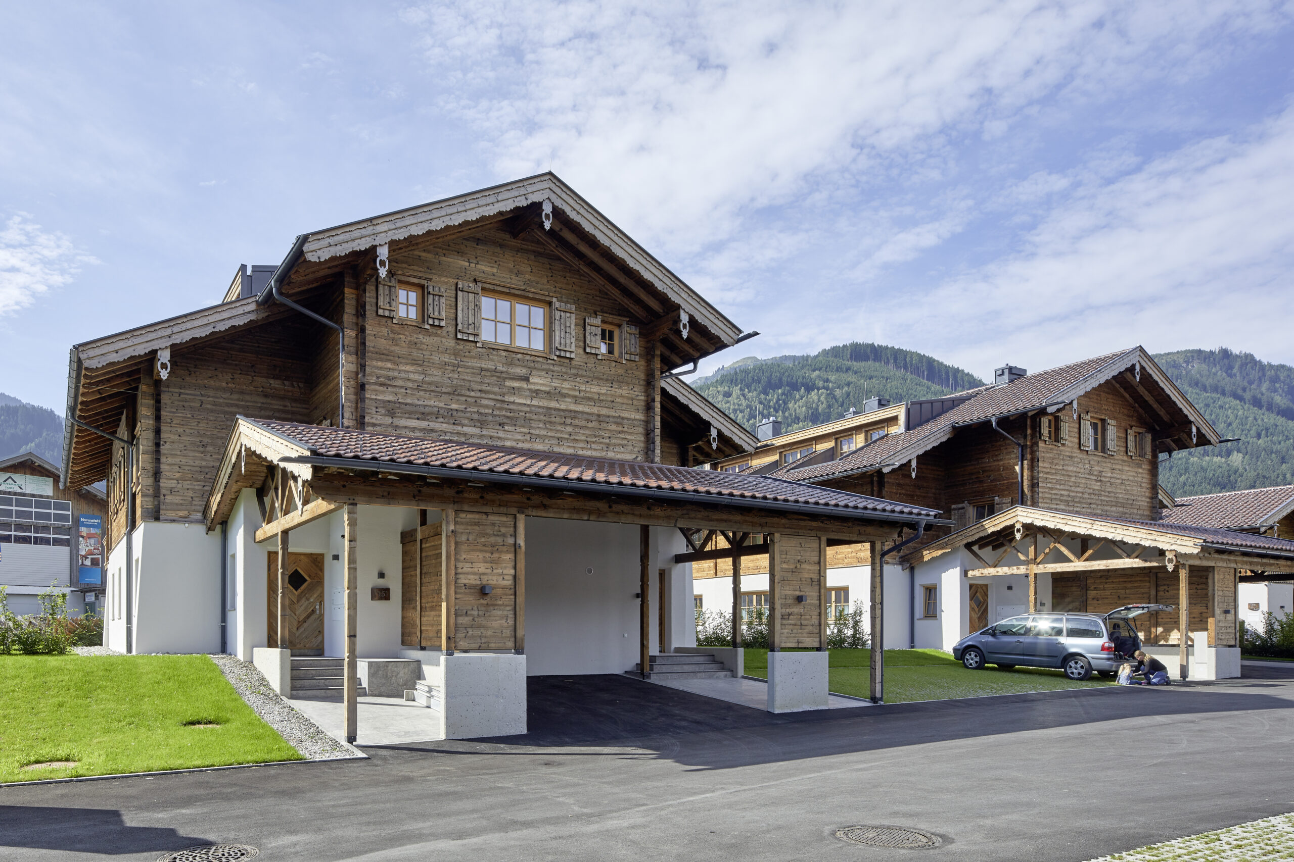 Vorderansicht Ferienwohnung in Hollersbach von Alpina Holiday