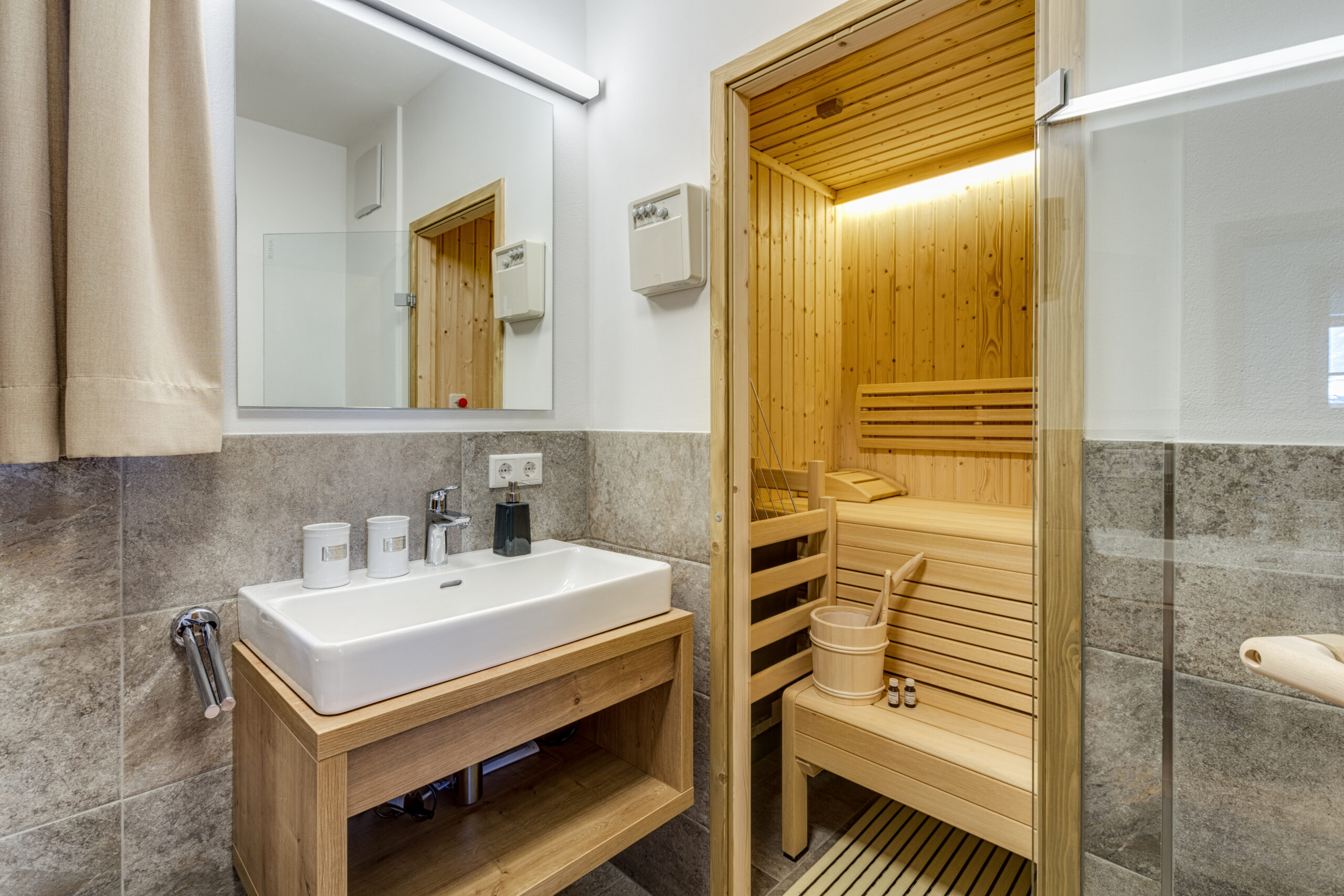 Sauna Top 16 Ferienwohnung in Hollersbach von Alpina Holiday