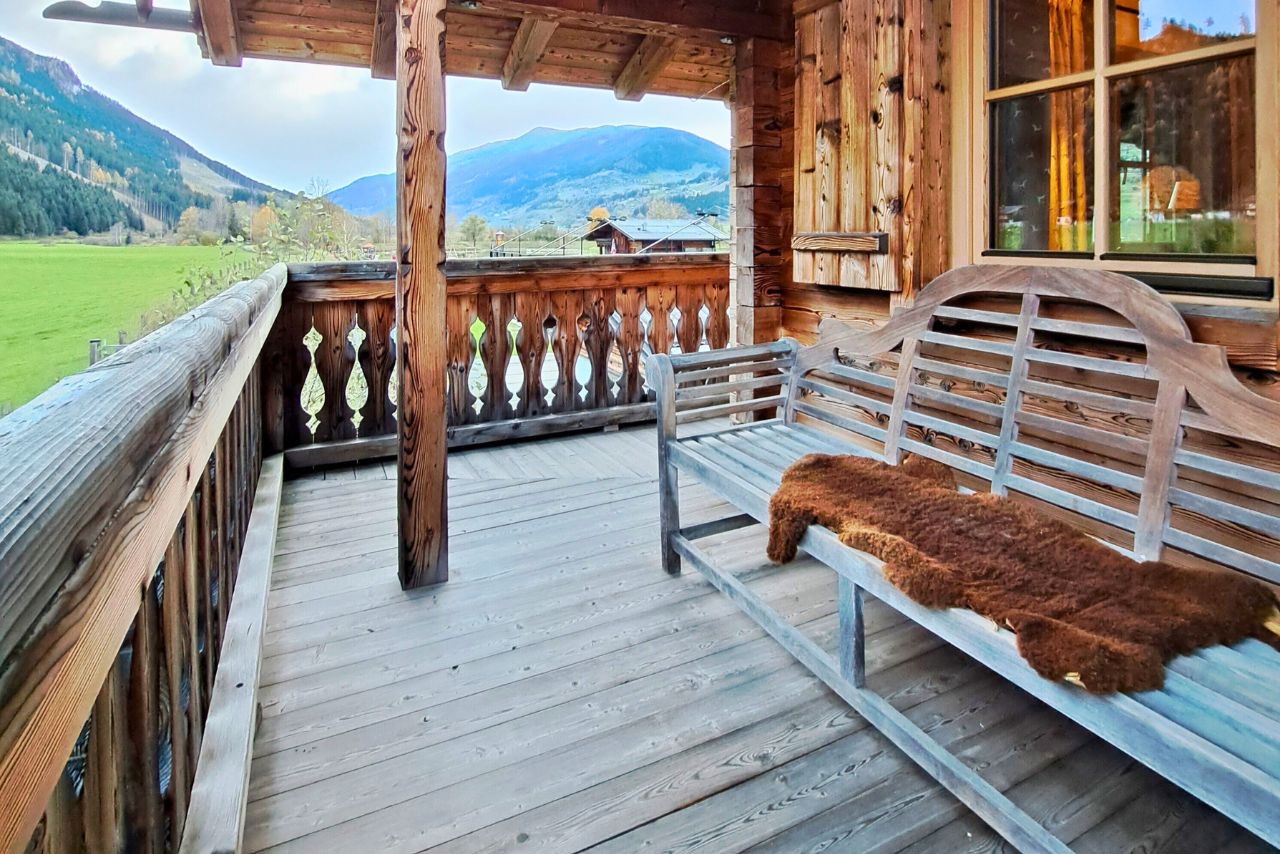 Balkon, Bank Top 17 Ferienwohnung in Hollersbach von Alpina Holiday