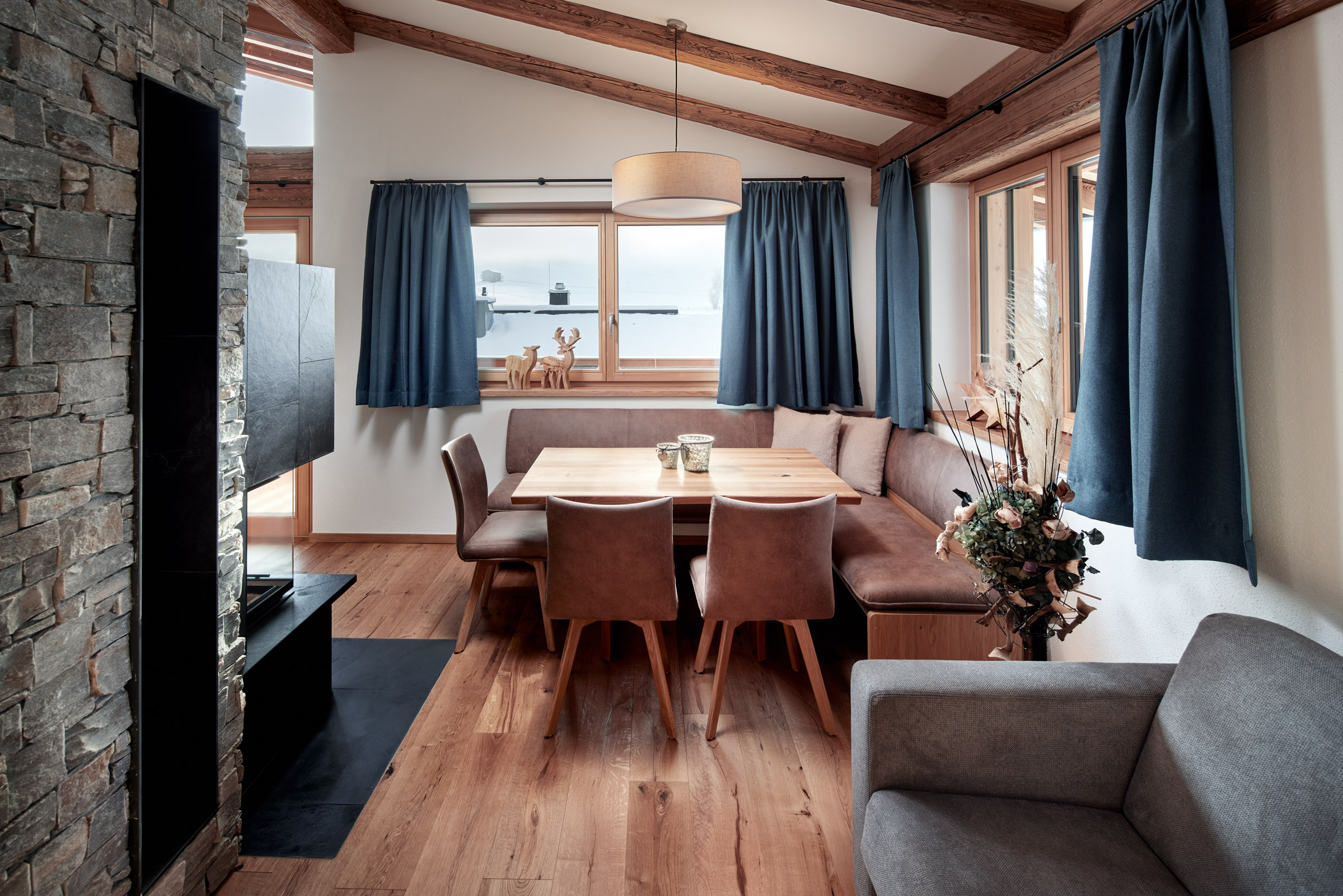 Essbereich Top 5 Ferienwohnung in Buchensteinwand von Alpina Holiday